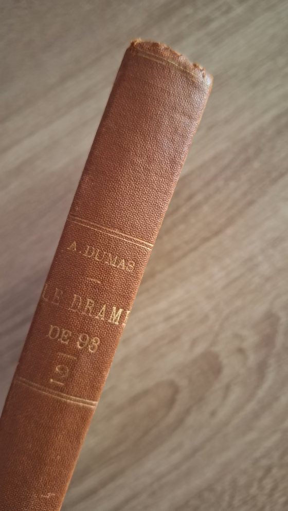 Alexandre Dumas - Le Drame de Quatre-vingt-treize (II) - εξώφυλλο βιβλίου 2
