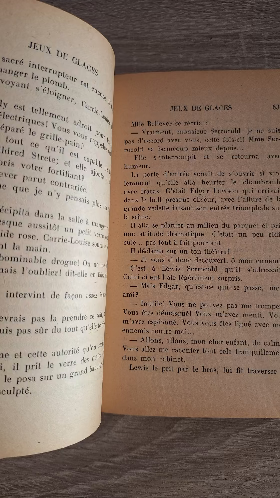Agatha Christie - Jeux de glaces - εξώφυλλο βιβλίου 3
