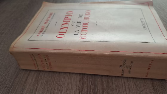 André Maurois - Olympio ou la vie de Victor Hugo - εξώφυλλο βιβλίου 2