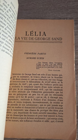 André Maurois - Lélia ou la vie de George Sand (première édition) - εξώφυλλο βιβλίου 3