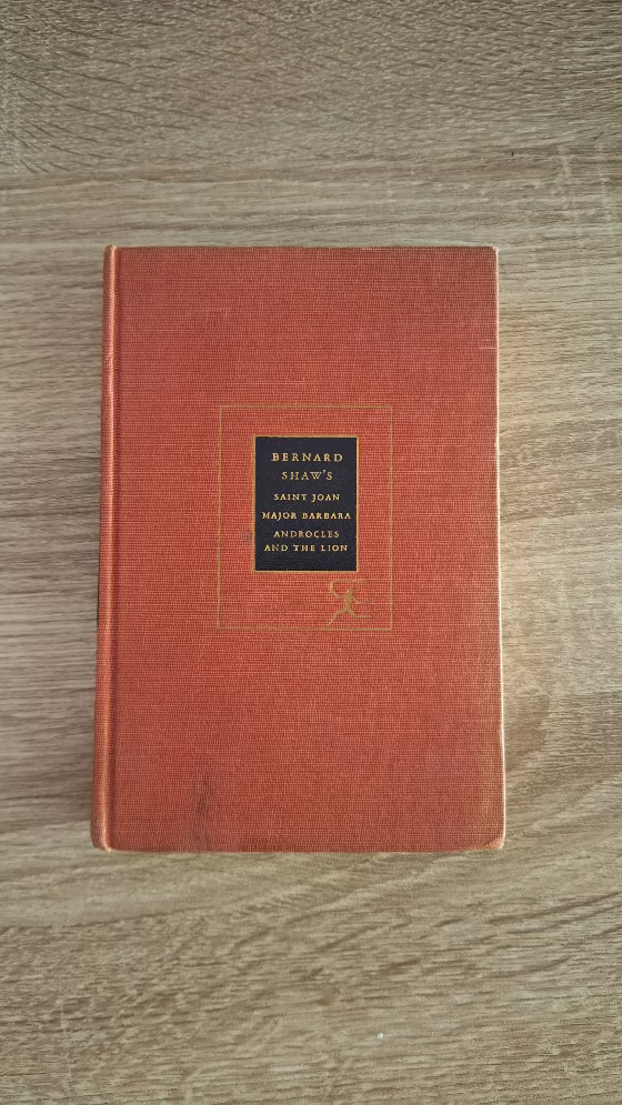 Bernard Shaw - Saint Joan / Major Barbara / Androcles And The Lion  - εξώφυλλο βιβλίου