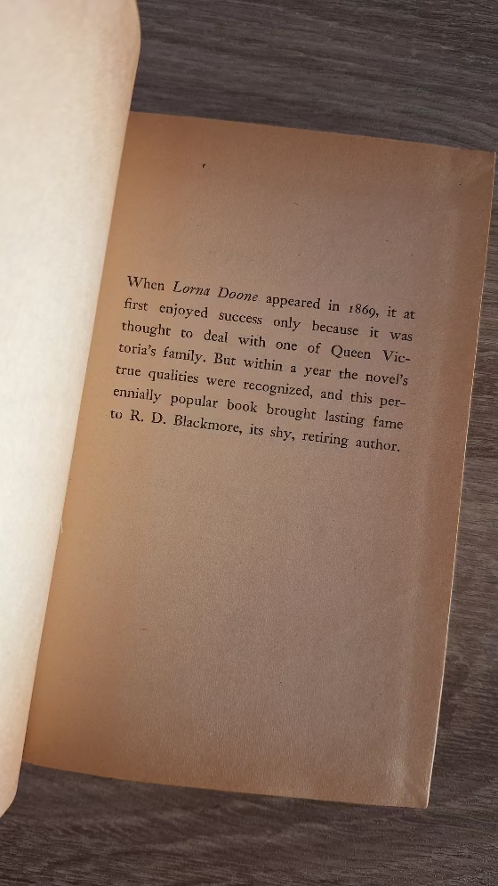 R.D. Blackmore - Lorna Doone (hardcover) - εξώφυλλο βιβλίου 3