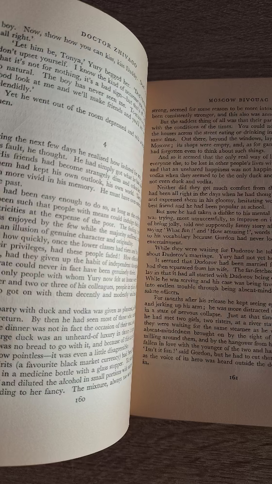 Boris Pasternak - Doctor Zhivago (clothbound) - εξώφυλλο βιβλίου 4