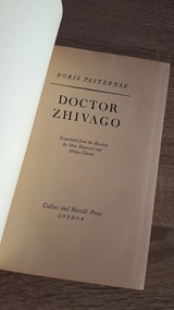 Boris Pasternak - Doctor Zhivago (clothbound) - εξώφυλλο βιβλίου 3