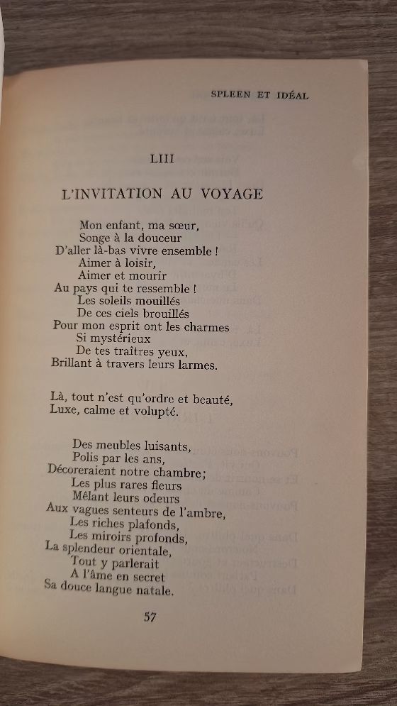Charles Baudelaire - Les Fleurs du mal - εξώφυλλο βιβλίου 4
