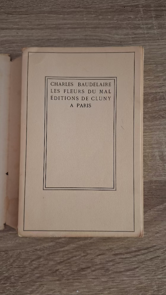 Charles Baudelaire - Les Fleurs du mal - εξώφυλλο βιβλίου 2