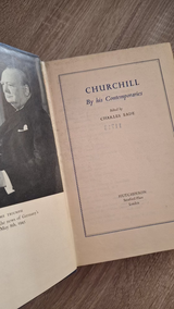 Charles Eade - Churchill, by his contemporaries (hardcover) εξώφυλλο βιβλίου 3