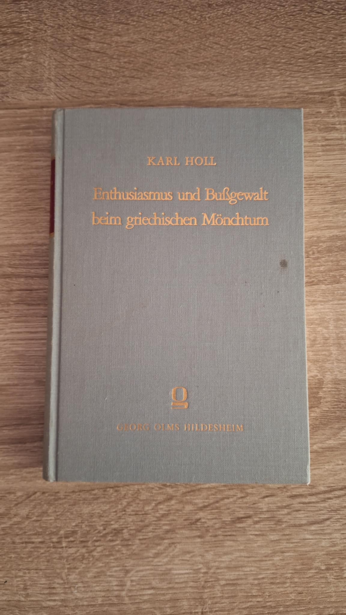 Karl Holl - Enthusiasmus und Bußgewalt beim griechischen Mönchtum: Eine Studie zu Symeon dem neuen Theologen - εξώφυλλο βιβλίου