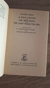 Henrik Ibsen - A Doll's House / The Wild Duck / The Lady from the Sea (clothbound) - εξώφυλλο βιβλίου 2