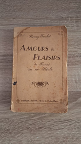 Henry Frichet- Amours & plaisirs de Paris au XIXe siècle - εξώφυλλο βιβλίου