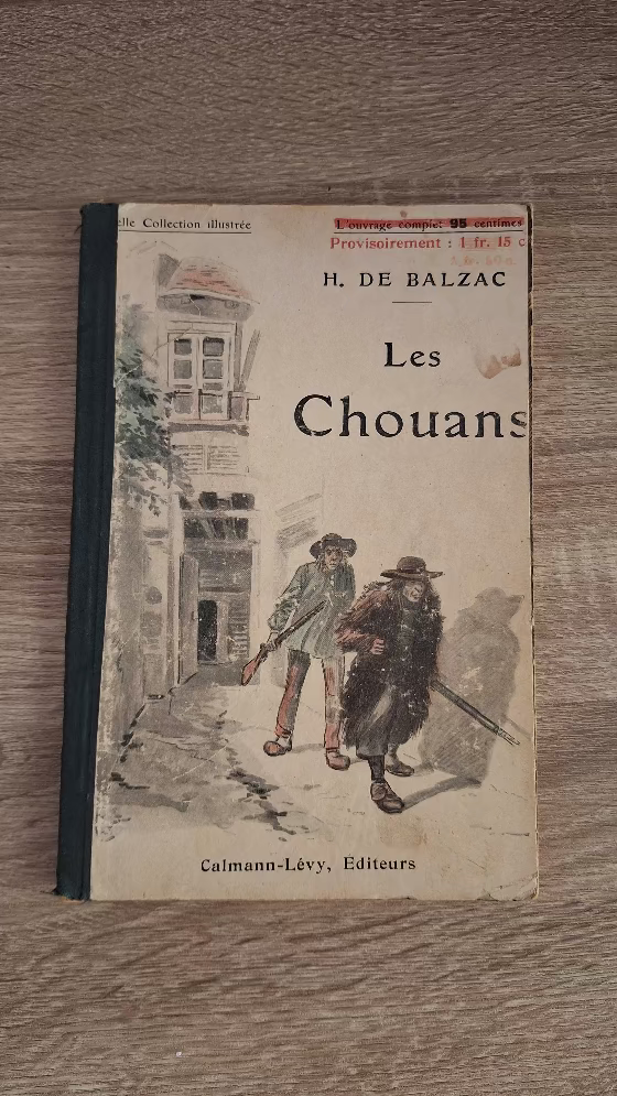 Honoré de Balzac‎‎ - Les Chouans - εξώφυλλο βιβλίου