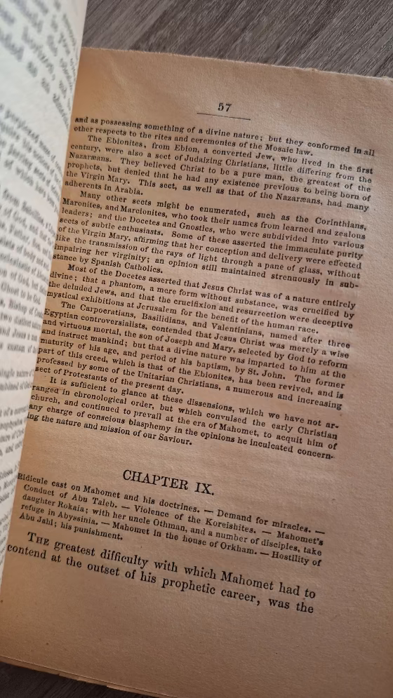 Irving Washington - The life of Mohamet (in one volume / ed. 1850) εξώφυλλο βιβλίου 3