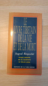 Sogyal Rinpoché - Le Livre Tibétain de la Vie et de la Mort  εξώφυλλο βιβλίου 
