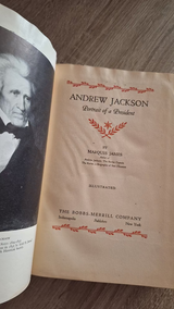 Marquis James - Andrew Jackson: Portrait of a President (hardcover) εξώφυλλο βιβλίου 4