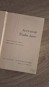 Plutarch - Twelve Lives (hardcover) εξώφυλλο βιβλίου 3