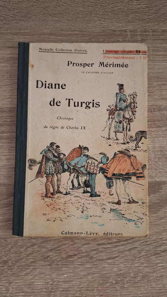 Prosper Mérimée - Diane De Turgis, Chronique Du Règne De Charles X - εξώφυλλο βιβλίου