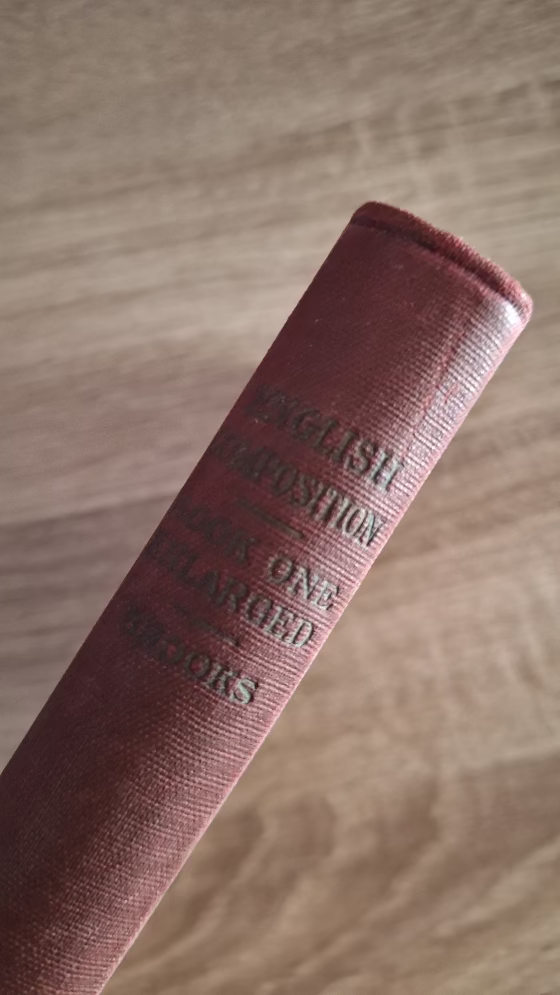 Stratton D. Brooks - English Composition: Book One (hardcover) - εξώφυλλο βιβλίου 2