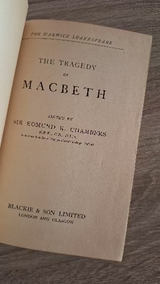 William Shakespeare - The Warwick Shakespeare: Macbeth (hardcover) εξώφυλλο βιβλίου 3