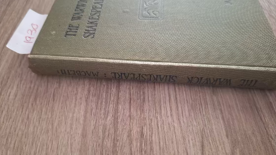 William Shakespeare - The Warwick Shakespeare: Macbeth (hardcover) εξώφυλλο βιβλίου 2