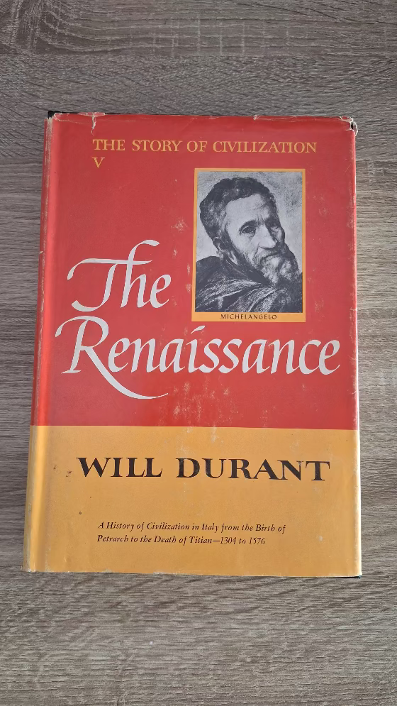 Will Durant - The Renaissance: A History of Civilization in Italy from 1304–1576 A.D. - εξώφυλλο βιβλίου