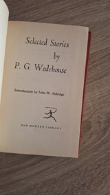P.G. Wodehouse - Selected Stories (hardcover) εξώφυλλο βιβλίου 2
