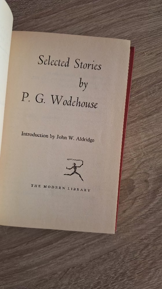 P.G. Wodehouse - Selected Stories (hardcover) εξώφυλλο βιβλίου 2