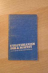 J.J.C. Smart, Bernard Williams - Utilitarianism For & Against εξώφυλλο βιβλίου 2