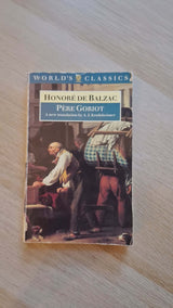 Honoré de Balzac - Père Goriot εξώφυλλο βιβλίου 2