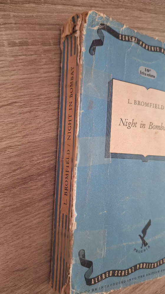 L. Bromfield - Night in Bombay - εξώφυλλο βιβλίου 2