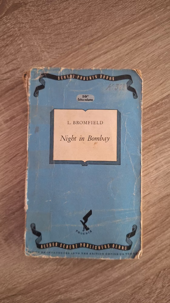 L. Bromfield - Night in Bombay - εξώφυλλο βιβλίου