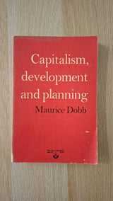 Maurice Dobb - Capitalism, development and planning εξώφυλλο βιβλίου 2