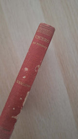 Cicero - De finibus bonorum et malorum (hardcover) εξώφυλλο βιβλίου