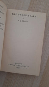 A.J. Cronin - The Green Years εξώφυλλο βιβλίου