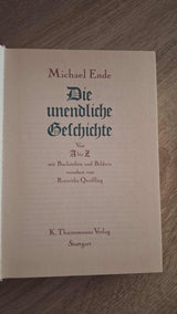 Michael Ende - Die unendliche Geschichte εξώφυλλο βιβλίου 2