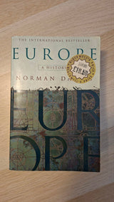 Norman Davies - Europe: A History  εξώφυλλο βιβλίου 7