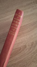 G. W. Southgate - A Text Book of Modern European History, 1453–1661 (hardcover) - εξώφυλλο βιβλίου 2