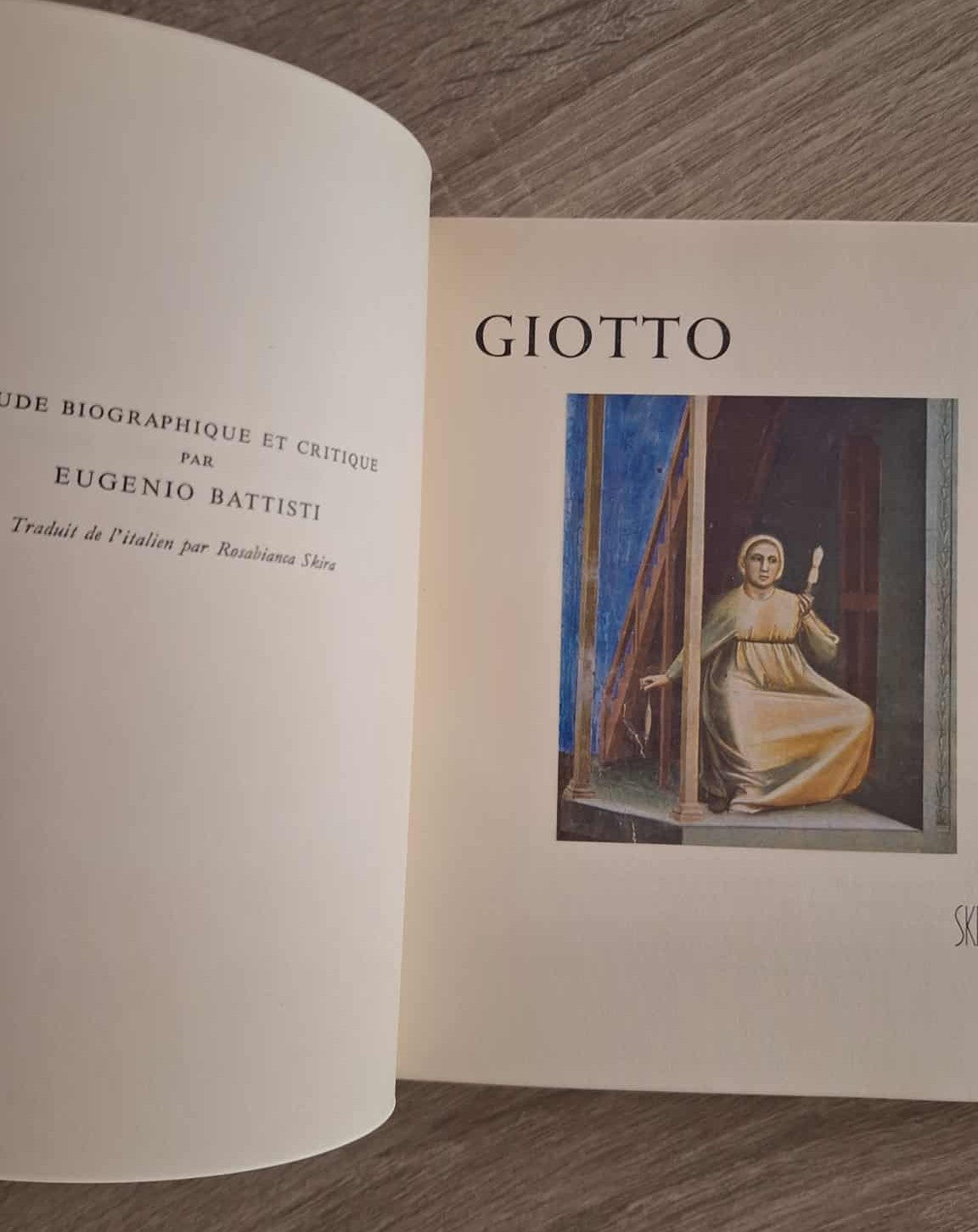 Eugenio Battisti - Giotto: Étude biographique et critique εξώφυλλο βιβλίου 3