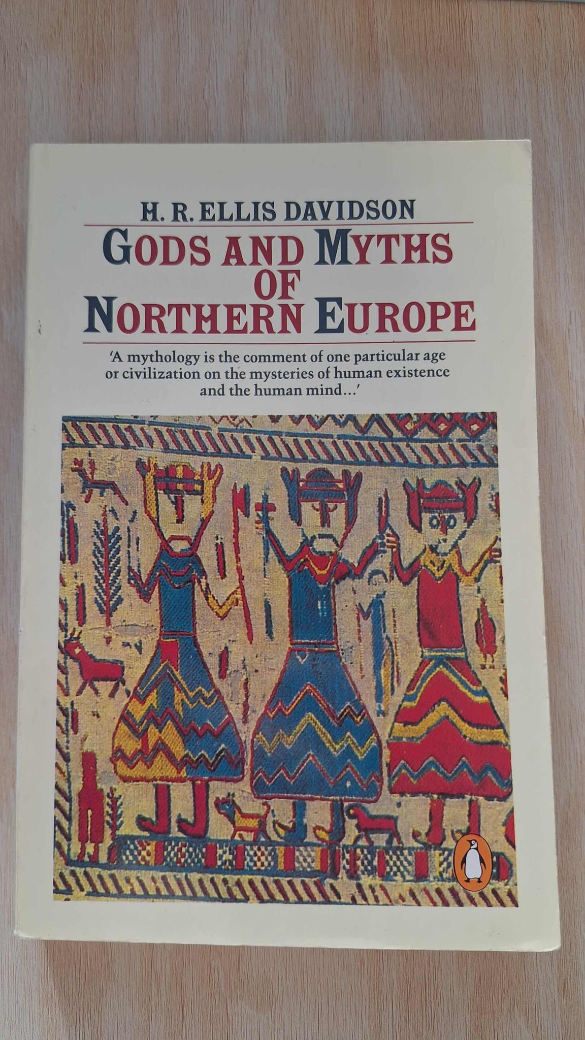 M.R. Ellis Davidson - Gods and Myths of Nothern Europe εξώφυλλο βιβλίου
