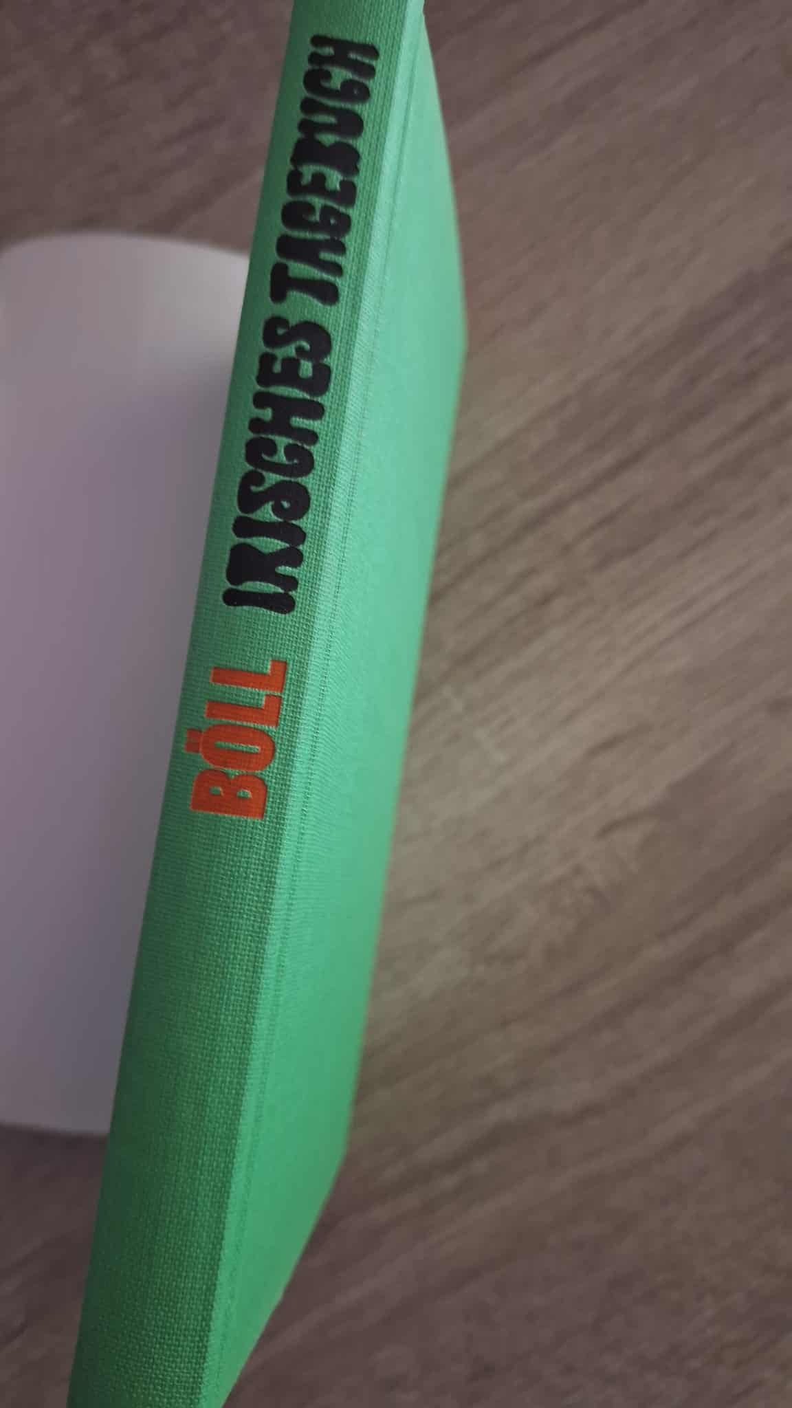 Heinrich Böll - Irisches Tagebuch (hardcover) - εξώφυλλο βιβλίου 2
