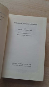 Joseph A. Schumpeter - History of Economic Analysis εξώφυλλο βιβλίου 3