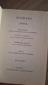 Homeri Opera - Iliadis (II) - εξώφυλλο βιβλίου 3