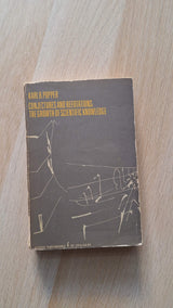 Karl R. Popper - Conjectures and Refutations: The Growth of Scientific Knowledge εξώφυλλο βιβλίου 3
