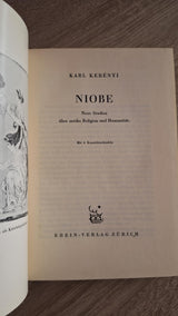 Karl Kerényi - Niobe: Neue Studien über antike Religion und Humanität - εξώφυλλο βιβλίου 3