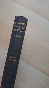 J.E. Meade - An Introduction to Economic Analysis and Policy εξώφυλλο βιβλίου