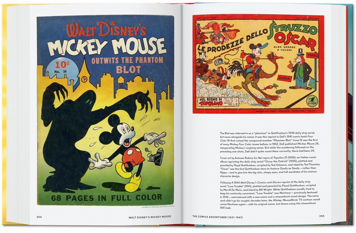 Walt Disney's Mickey Mouse: The Ultimate History (45th Edition) εξώφυλλο βιβλίου