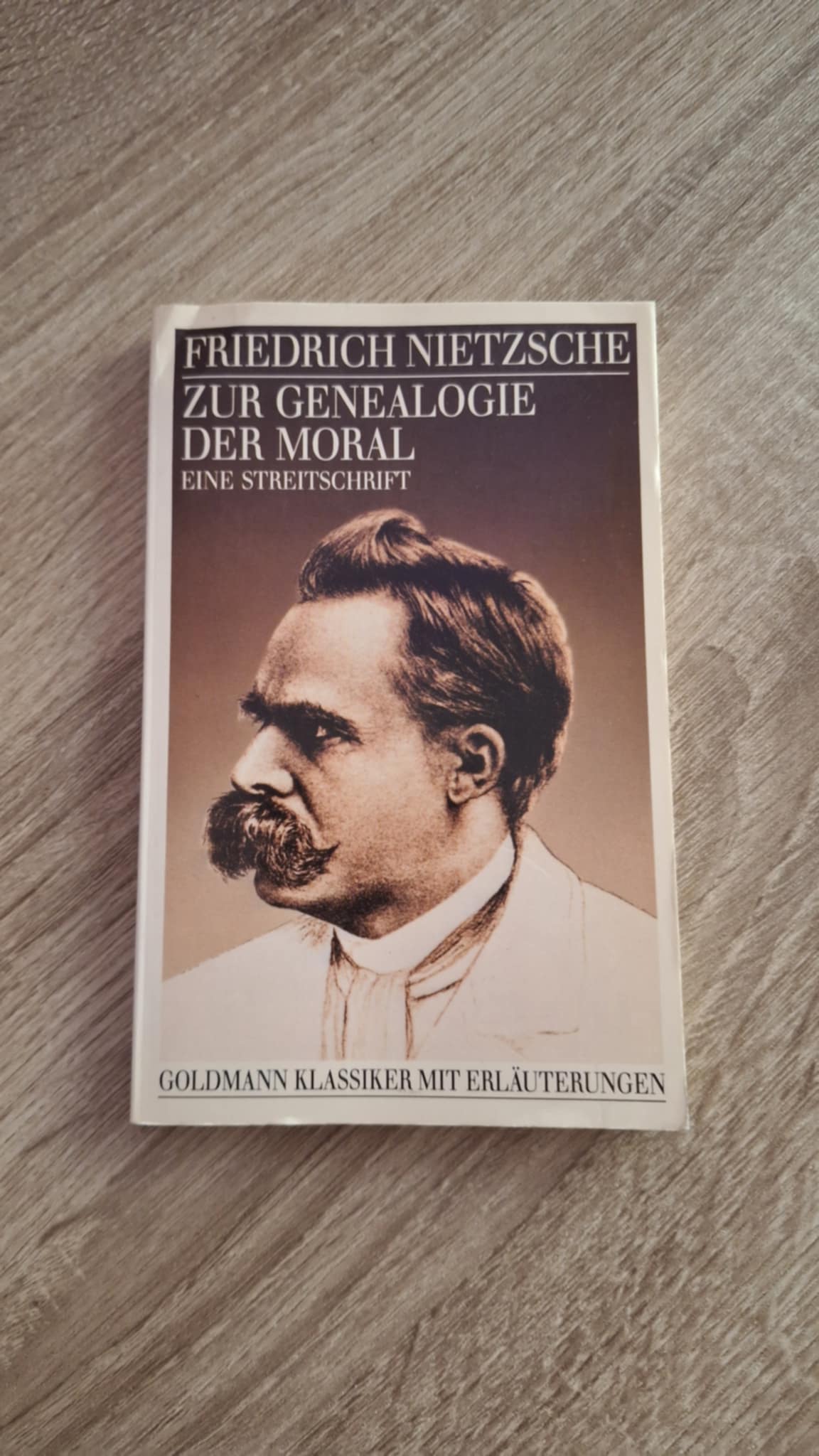 Friedrich Nietzsche - Zur Genealogie der Moral (Eine Streitschrift) - εξώφυλλο βιβλίου