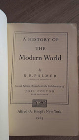 R.R. Palmer - A History of the Modern World (hardcover) εξώφυλλο βιβλίου 4