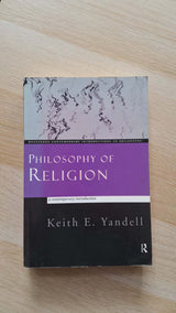 Keith E. Yandell - Philosophy of Religion: A Contemporary Introduction εξώφυλλο βιβλίου 3