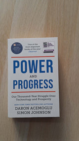 Daron Acemoglu, Simon Johnson - Power and Progress: Our Thousand–Year Struggle Over Technology and Prosperity εξώφυλλο βιβλίου 3