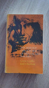 George A. Miller, Robert Buckhout - Psychology: The Science of Mental Life εξώφυλλο βιβλίου